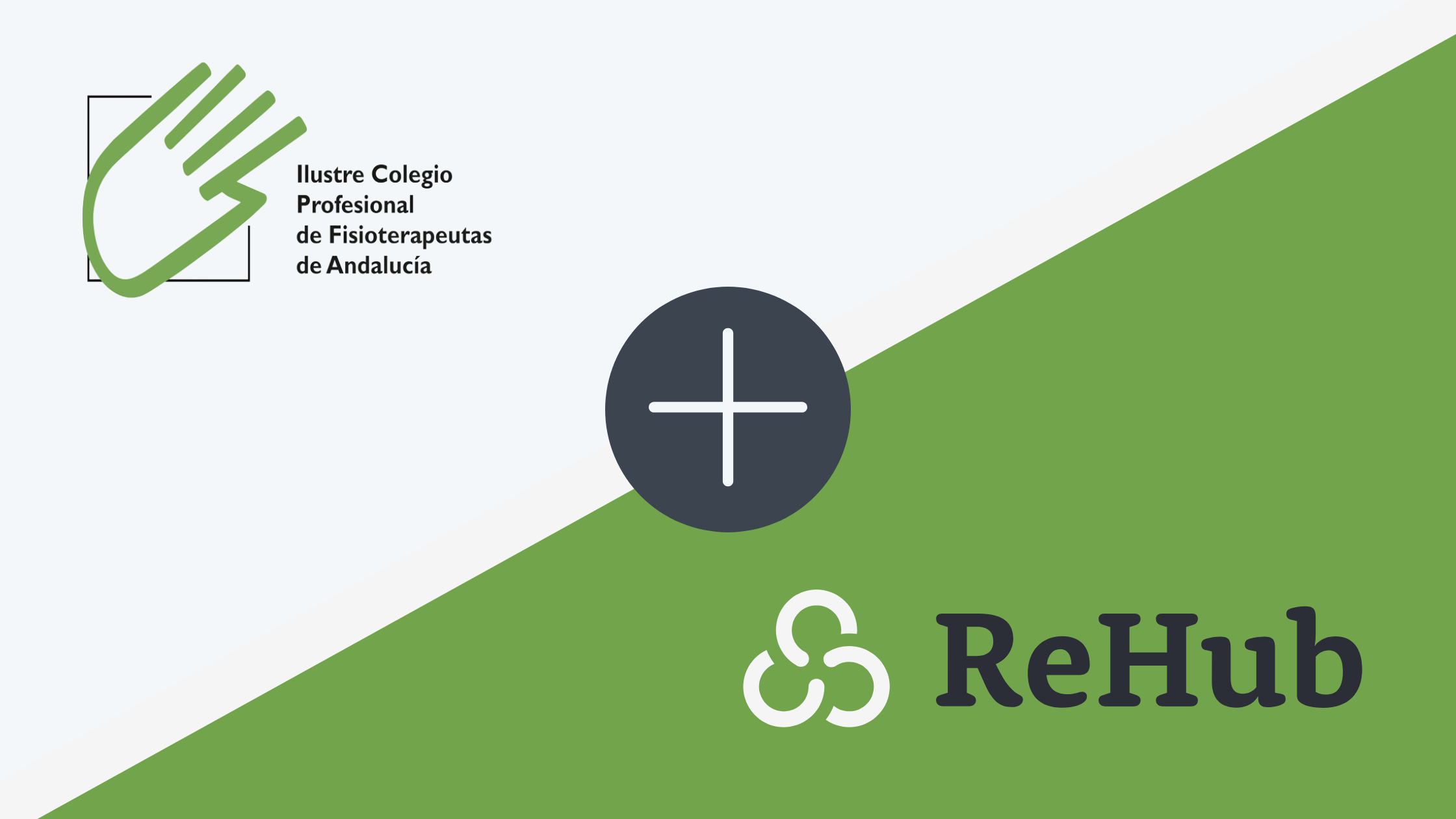 Banner Colegio Fisio Andalucía + ReHub